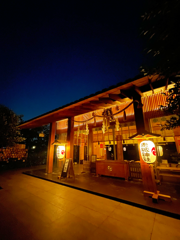 夜のお参り