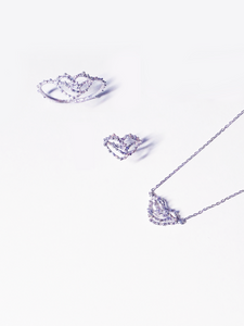 Heart シングルピアス - EARRING - cv
