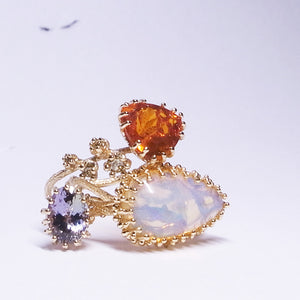 Collar Stones Ring